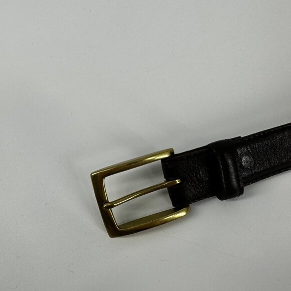 Allen Edmonds Brown Belt Brass Buckle Size 95|38 - Picture 15 of 16